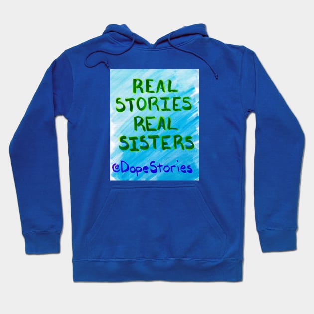 Dope Stories Podcast wc logo Hoodie by Dope Stories